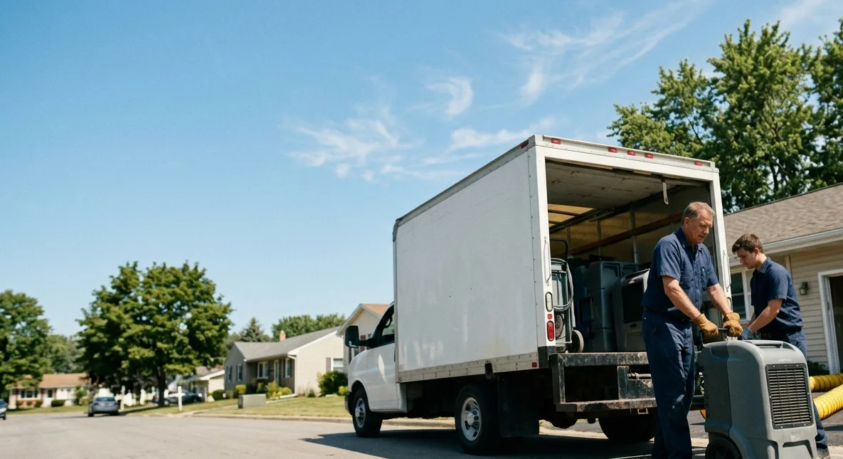 Water Damage Cleanup in Long Grove, IA near me